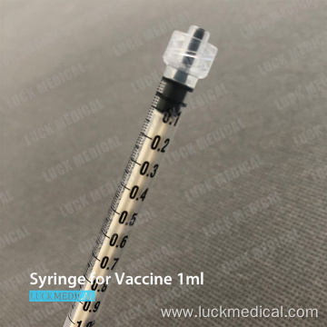 COVID Vaccine Syringe 1ml